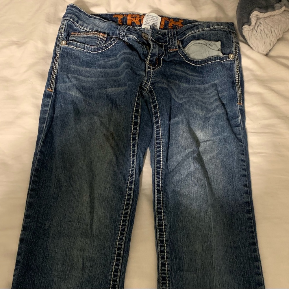 Women’s size 1 low rise jeans